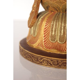 佐藤助雄 彫塑家/仏師 観世音菩薩立像　X031 