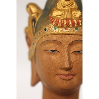 佐藤助雄 彫塑家/仏師 観世音菩薩立像　X031 