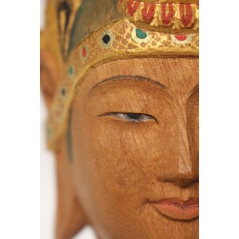 佐藤助雄 彫塑家/仏師 観世音菩薩立像　X031 