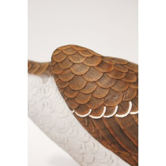 宮本理三郎 木彫彩色【鷹】 X032 