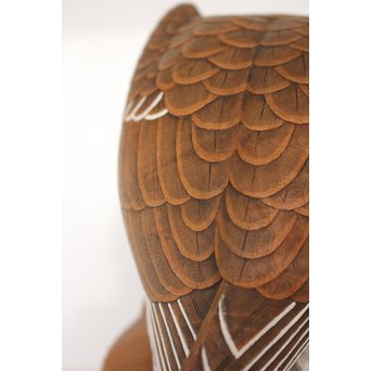 宮本理三郎 木彫彩色【鷹】 X032 