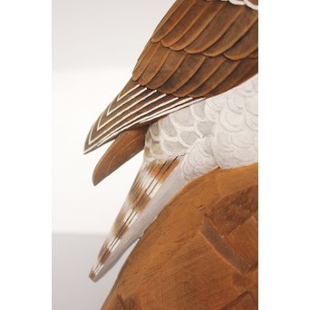 宮本理三郎 木彫彩色【鷹】 X032 