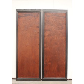 美杢 玉杢/泡杢の板戸 2枚1組　B904