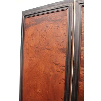 美杢 玉杢/泡杢の板戸 2枚1組　B904 