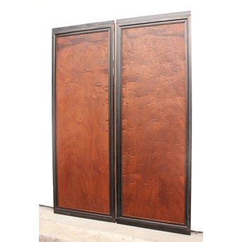 美杢 玉杢/泡杢の板戸 2枚1組　B904 