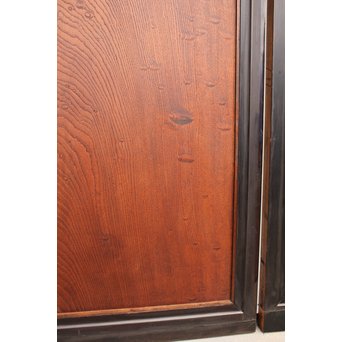 美杢 玉杢/泡杢の板戸 2枚1組　B904 