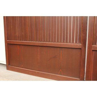 障子付 細身平格子戸 2枚1組　L926 