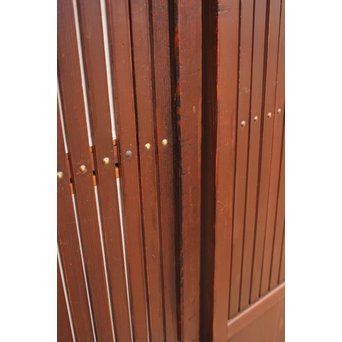 障子付 細身平格子戸 2枚1組　L926 