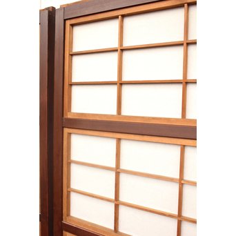 障子付 細身平格子戸 2枚1組　L926 
