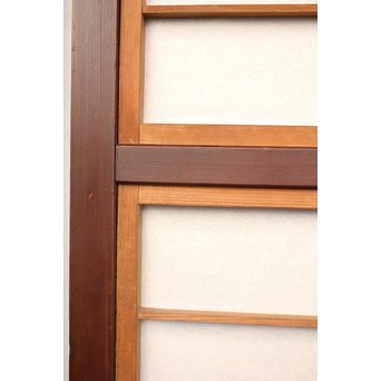 障子付 細身平格子戸 2枚1組　L926 