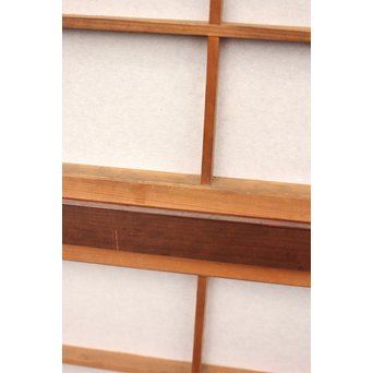 障子付 細身平格子戸 2枚1組　L926 