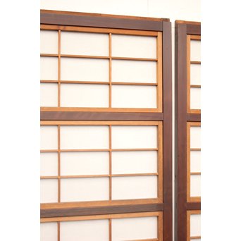 障子付 細身平格子戸 2枚1組　L926 
