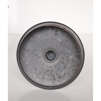 玉川堂 鎚起銅製 甕垂文湯沸/銅瓶 アケビ蔓弦　M042 