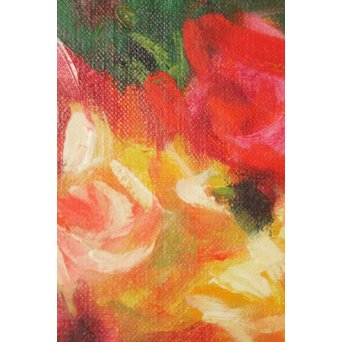 山本彪一 薔薇 5号 油絵　Z030 