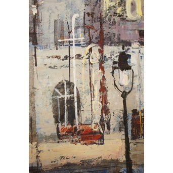 増田誠 パリ巴里 10号 油絵　Z031 