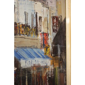 増田誠 パリ巴里 10号 油絵　Z031 