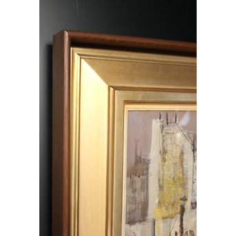 増田誠 パリ巴里 10号 油絵　Z031 