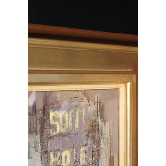 増田誠 パリ巴里 10号 油絵　Z031 