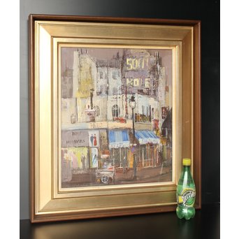 増田誠 パリ巴里 10号 油絵　Z031 