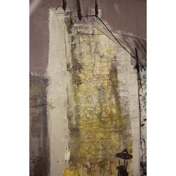 増田誠 パリ巴里 10号 油絵　Z031 