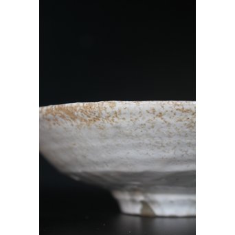 八木一夫 粉引茶碗　P035 