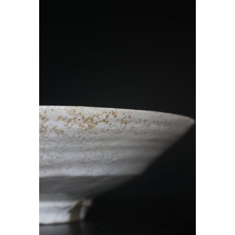 八木一夫 粉引茶碗　P035 