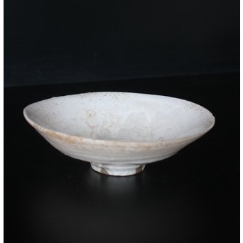 八木一夫 粉引茶碗　P035 