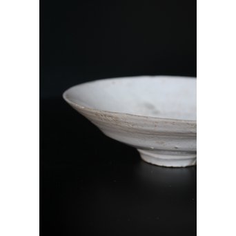 八木一夫 粉引茶碗　P035 