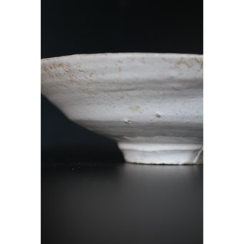 八木一夫 粉引茶碗　P035 