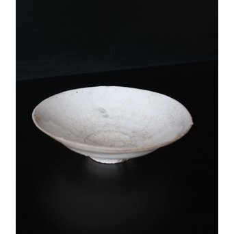 八木一夫 粉引茶碗　P035 