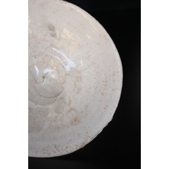 八木一夫 粉引茶碗　P035 