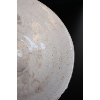 八木一夫 粉引茶碗　P035 