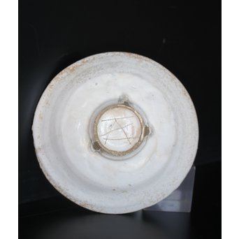 八木一夫 粉引茶碗　P035 