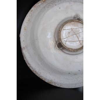 八木一夫 粉引茶碗　P035 