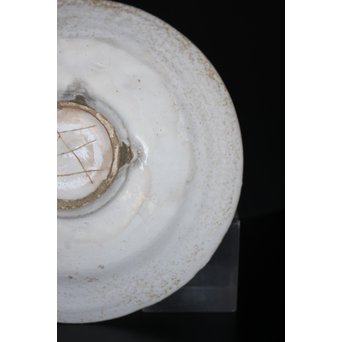 八木一夫 粉引茶碗　P035 