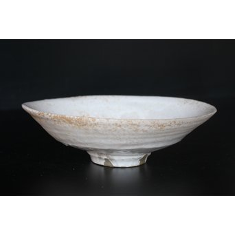 八木一夫 粉引茶碗　P035 