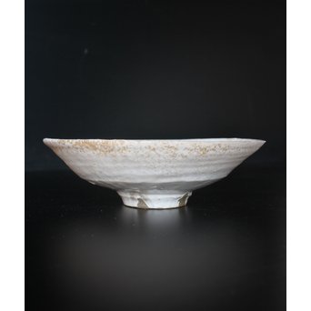 八木一夫 粉引茶碗　P035 