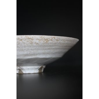 八木一夫 粉引茶碗　P035 