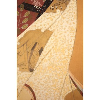 小林清彦 美人画 掛軸　Z032 