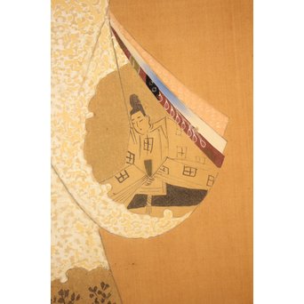 小林清彦 美人画 掛軸　Z032 