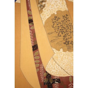 小林清彦 美人画 掛軸　Z032 