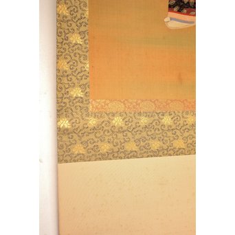 小林清彦 美人画 掛軸　Z032 