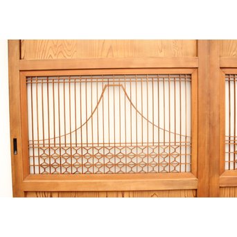 組子帯戸 4枚1組　B908 