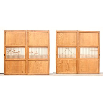 組子帯戸 4枚1組　B908