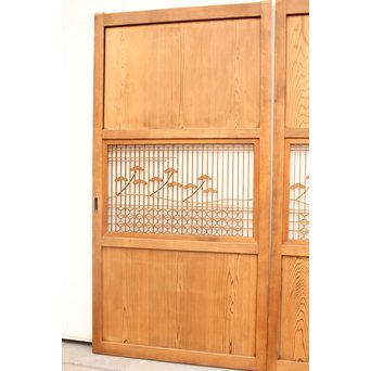 組子帯戸 4枚1組　B908 