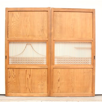 組子帯戸 4枚1組　B908 