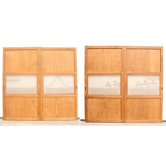 組子帯戸 4枚1組　B908 