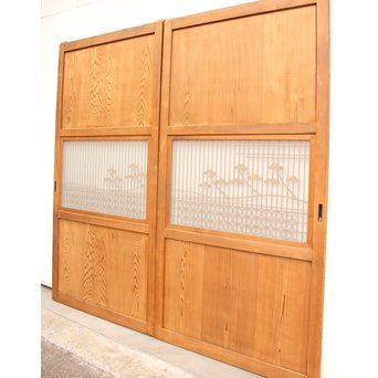 組子帯戸 4枚1組　B908 