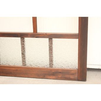 松葉組子と色ガラスのガラス戸/窓　GD1163 