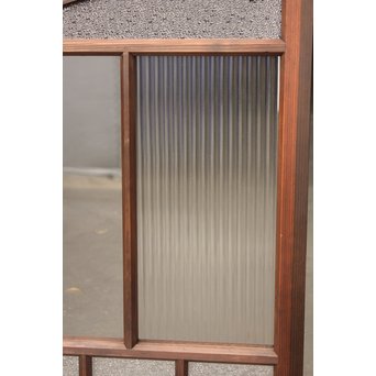 松葉組子と色ガラスのガラス戸/窓　GD1163 